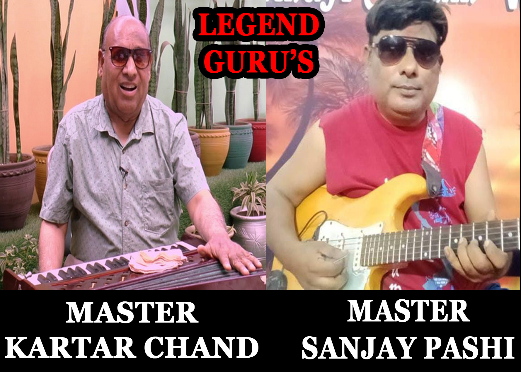 Learn Music From Renowned Legend Guru’s :-